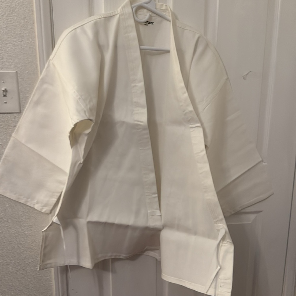 White Martial Arts Jacket by century